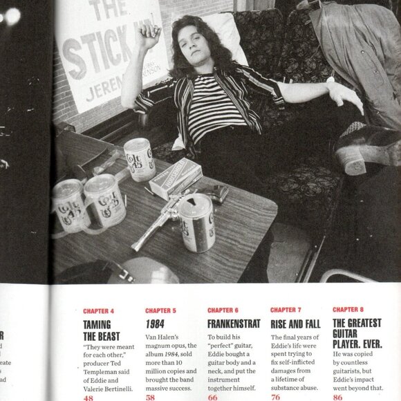 Eddie Van Halen 1955-2020 Tribute Magazine Bauer Media Group - Picture 2 of 3